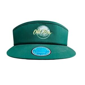 Imperial Hat Visor Strap Back One Size Green The Tour Golf Mens New Made USA